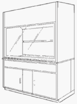 XB-MAX Laboratory Fume Hood - Thin Wall Economy Fume Hood