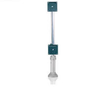 Dual Articulating Monitor Arm - Over and Under - Thru-Hole Grommet Mount