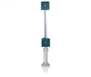 Dual Articulating Monitor Arm - Over and Under - Thru-Hole Grommet Mount