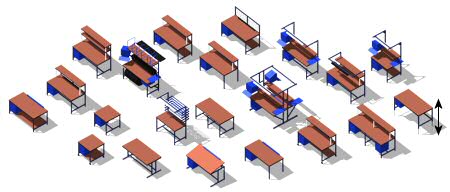 Common Industrial WorkBenches Styles