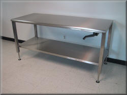 Stainless Steel Microscope Table