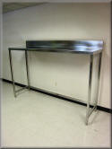 Stainless Steel Table with Rear Splash