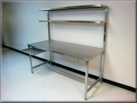 Stainless Steel Work Bench - Stainless Steel Tech Bench