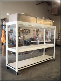 Eight Foot Wide Vertical Laminar Flow Workstation