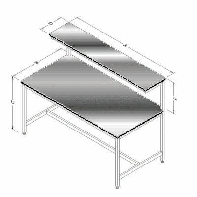 Stainless Steel Cleanroom Tables