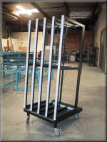 Vertical Panel Storage Cart