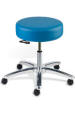 Laboratory Stool with Vacuum Formed Seat  & Polished Cast Aluminum Base