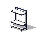 Heavy Duty Large Adjustable Shelf Workstation - Model LM-110P