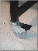 Non-Marring Workbench Caster