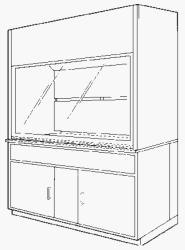 XB-MAX Laboratory Fume Hood - Thin Wall Economy Fume Hood