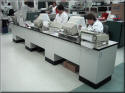 Melamine Cabinet Pedestal Workstation