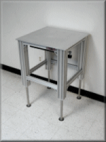 Adjustable Height Aluminum Extrusion Table