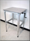 Adjustable Height Aluminum Frame Lift Tables with Hand Crank