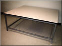 Adjustable Height Manul Lift Table with Leg Pins