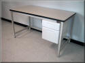 Flat Table with Weled metal Frame