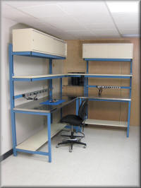 Corner Table Unit Setup