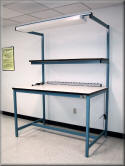 Workbench with Overhead Task Light - Model F-103PDL