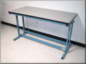 Flat Table with Recessed Front & Rear Legs