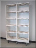 Circuit Board Storage Cabinet, Open w/ Rollers #3