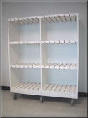 Circuit Board Storage Cabinet, Open w/ Rollers #4