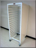 PCB Board Storage Cabinet - Open Metal Frame Design