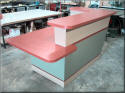 Canted Reception Counter - View 2