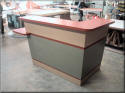 Canted Reception Counter - View 3