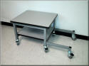 Custom Equipment Cart w/ Lower Shelf - MC-109P-CUST