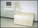Custom Cabinet Cart w/ Articulating Keyboard / Monitor & Storage Trays - View 2