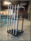 Vertical Panel Storage Cart