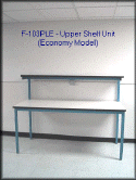 Economy Tech Bench with Upper Shelf