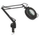 Magnifier Lamp, Reach 33 Inches, Magnification 1.75X, Cord Conductor 3, Color Black, Diopters 3, Lens