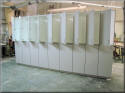 Plastic Laminated Gowning Lockers