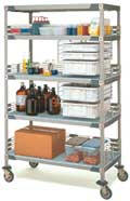 Wire Shelving Cart