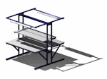 Double Sided Workstation Model T-101P