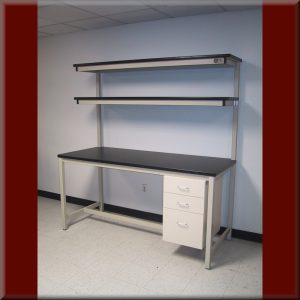 Double Shelf Tech Workbench F-103PLDS-PTY-01