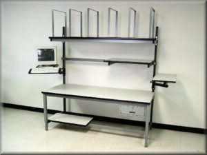 RDM Model P-101P - Double Sided Packaging Workstation