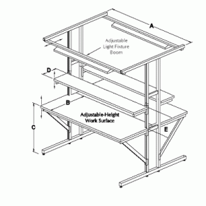 Double-Sided Workbench T-101P