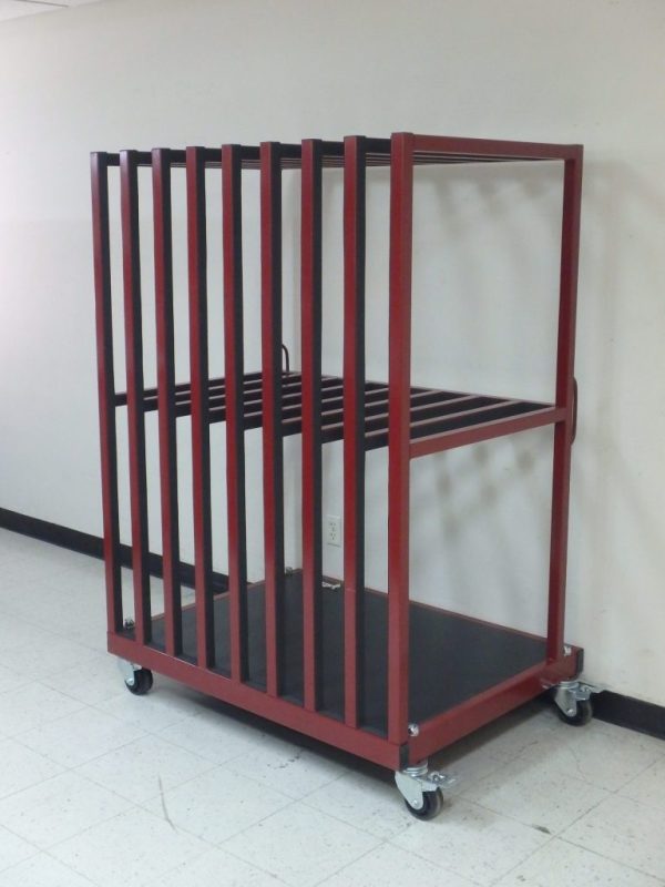 RDM Model MC-PR-111VP Vertical Panel Rack Cart