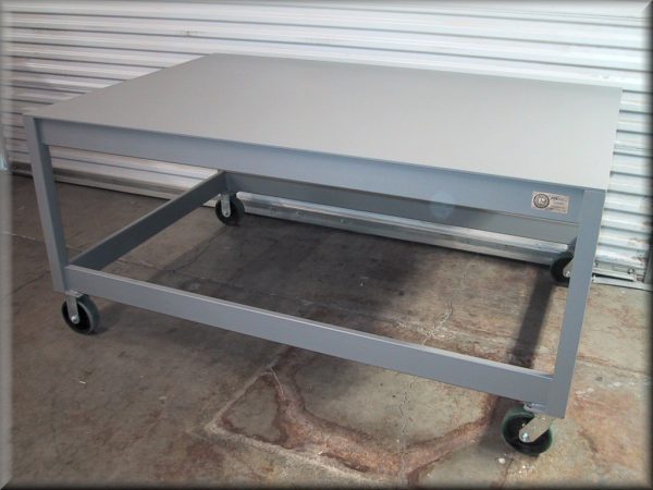 Table Model <span style="color: #800000;"><strong>A-109P-HD</strong></span> - Heavy Duty Flat Top Workbench - Image 3
