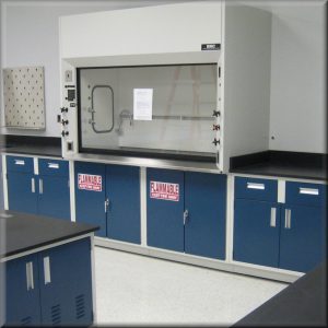 RDM LAB FUME HOODS & CASEWORK - WHITE FINISH