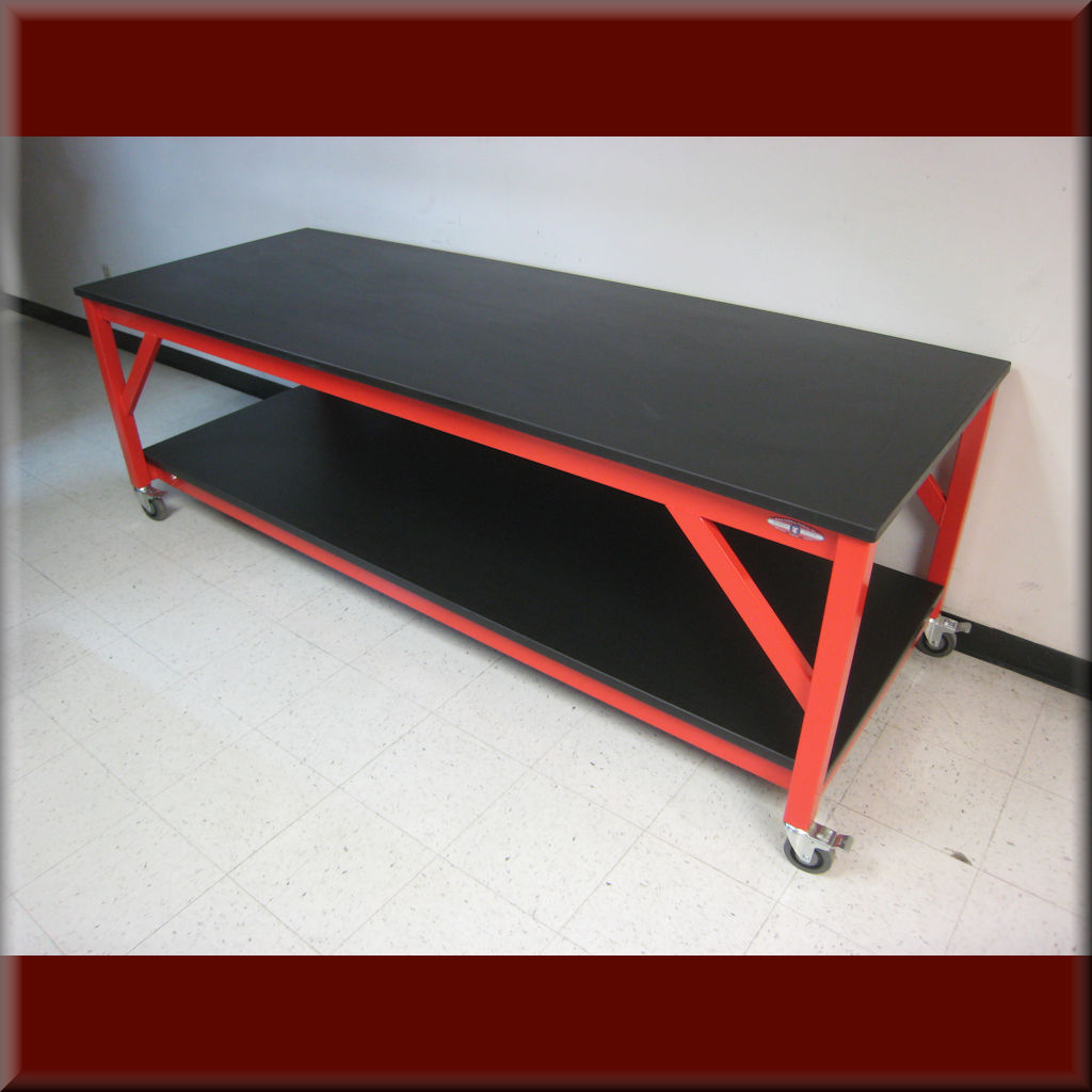 Table Model A-109P-HD – Heavy Duty Flat Top Workbench