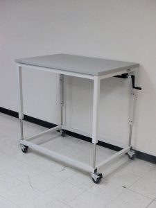 Picture of a height adjustable desk