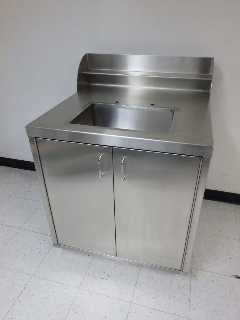 Stainless Steel Base Cabinet with Sink