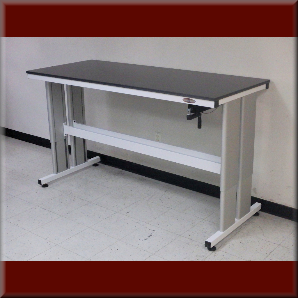 Table Model i-107P-1000 – i-Frame Adjustable Height Table – 1,000 lb Capacity Lift