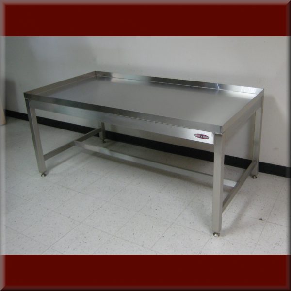 Stainless Steel Drain Top Table - Model A-109P-SS-DRAIN-01